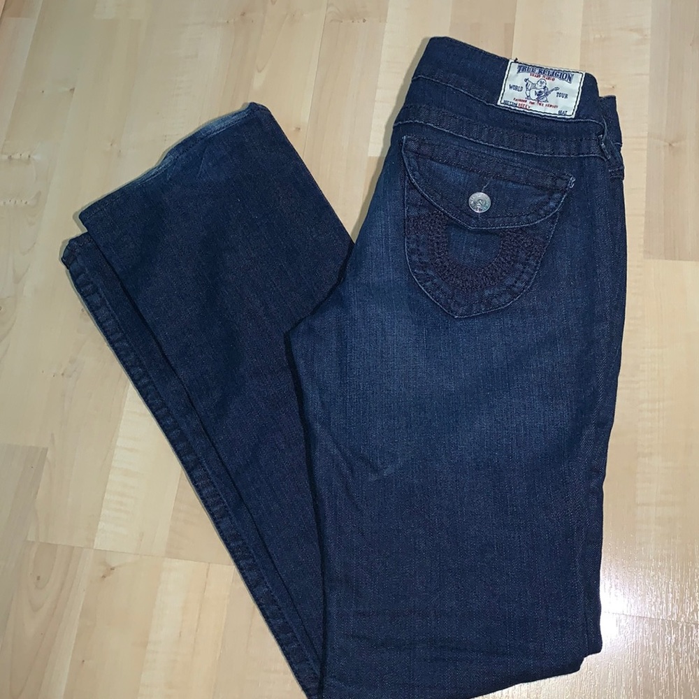 TRUE RELIGION BECKY Low Rise Bootcut Jeans